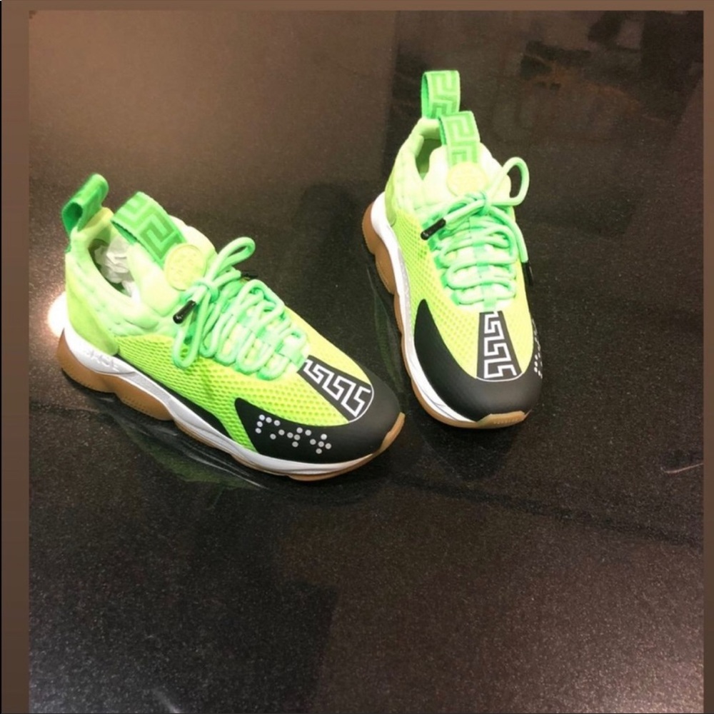 Versace chain reaction sneakers